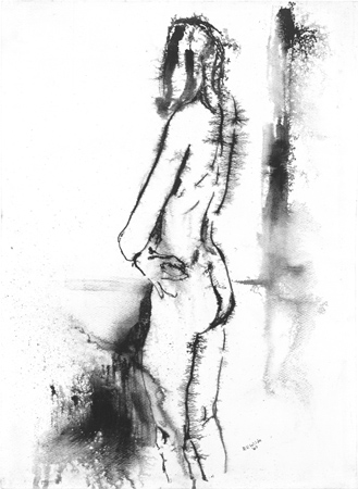 young woman standing 1967