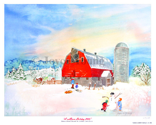 red barn