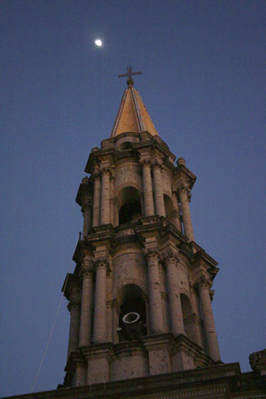 moonlit steeple