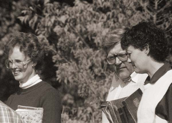 Lake Jennie Retreat at Lake Beauty 1984 - Judi, Gerry and Marsha